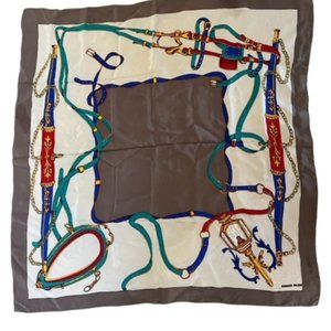 Vintage Rodier Paris Silk Scarf